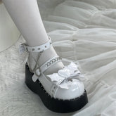 LBSFY  -  Devil Style Gothic Punk Girls Party Lolita Shoes Sweet Platform Loli Shoes High Heel Wedge Harajuku Goth Female Shoes